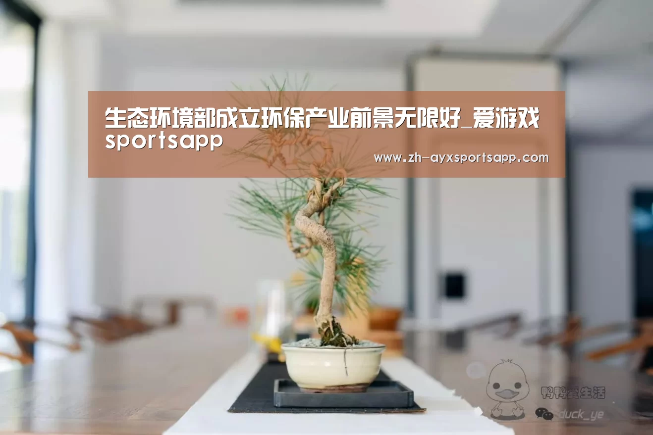 生态环境部成立环保产业前景无限好_爱游戏sportsapp(图2) 爱游戏sportsapp